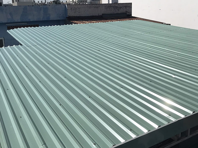 Mẫu mái tôn đẹp được ưa chuộng 