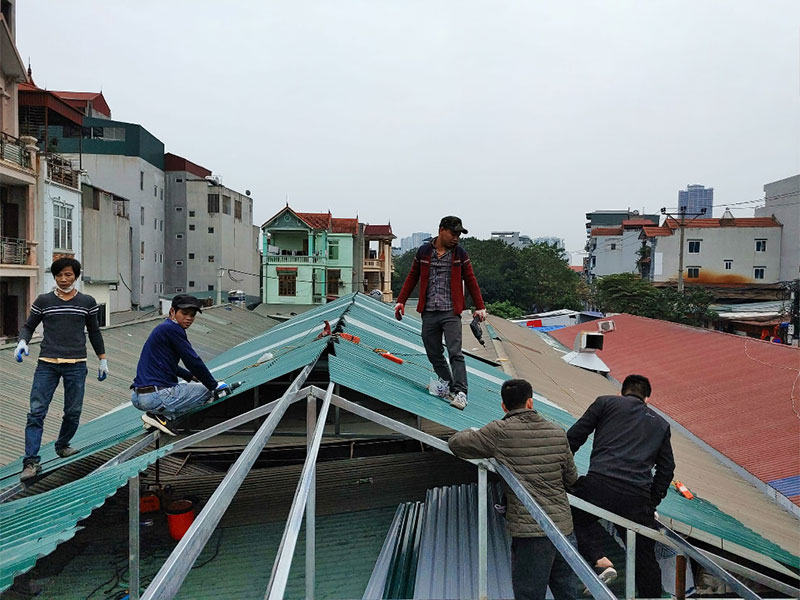 Ưu điểm của tôn lợp mái nhà