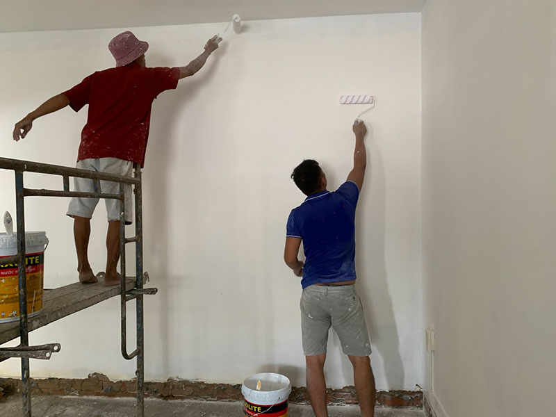 Vai trò của lớp sơn tường nhà